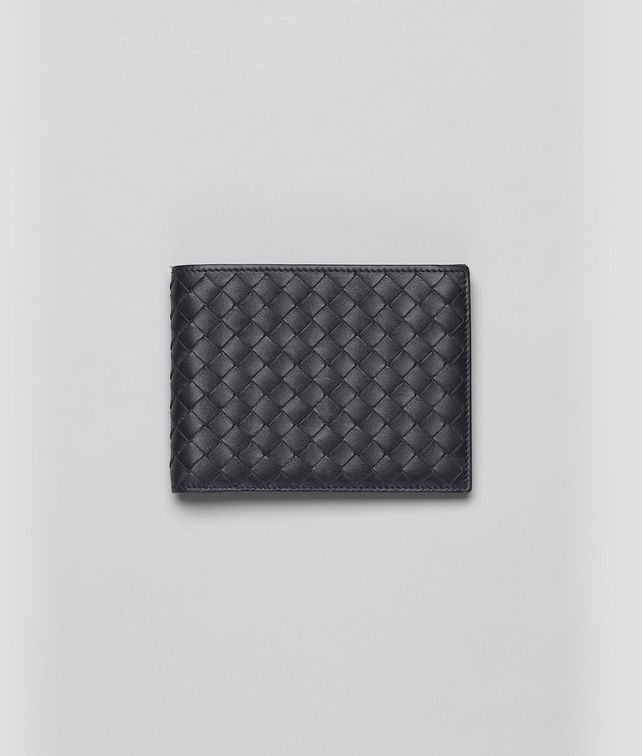 BOTTEGA VENETA Ardoise Intrecciato VN Wallet Bi-fold Wallet U fp