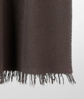 Bottega Veneta® Brown Cashmere Silk Scarf Bottega Veneta® Brown Cashmere Silk Scarf