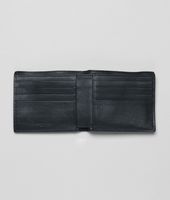 Bottega Veneta® Tourmaline Light Calf Soft Crocodile Fume Wallet Bottega Veneta® Tourmaline Light Calf Soft Crocodile Fume Wallet