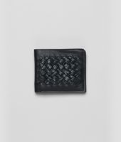 Bottega Veneta® Tourmaline Light Calf Soft Crocodile Fume Wallet Bottega Veneta® Tourmaline Light Calf Soft Crocodile Fume Wallet