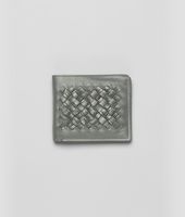 Bottega Veneta® Frontiere Light Calf Soft Crocodile Fume Wallet Bottega Veneta® Frontiere Light Calf Soft Crocodile Fume Wallet