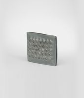 Bottega Veneta® Frontiere Light Calf Soft Crocodile Fume Wallet Bottega Veneta® Frontiere Light Calf Soft Crocodile Fume Wallet