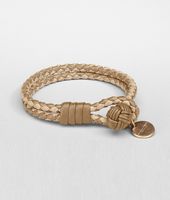 Bottega Veneta® Bronze Intrecciato Ayers Bracelet Bottega Veneta® Bronze Intrecciato Ayers Bracelet