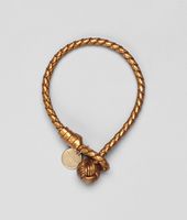 Bottega Veneta® Oro Bruciato Intrecciato Nappa Bracelet Bottega Veneta® Oro Bruciato Intrecciato Nappa Bracelet