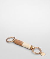 Bottega Veneta® Alabastre Kari Stingray Key Ring Bottega Veneta® Alabastre Kari Stingray Key Ring