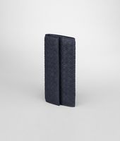 Bottega Veneta® Continental Portemonnaie aus gewaschenem Lammfell Intrecciato Prusse Bottega Veneta® Continental Portemonnaie aus gewaschenem Lammfell Intrecciato Prusse