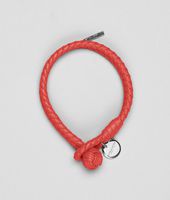 Bottega Veneta® New Red Intrecciato Nappa Bracelet Bottega Veneta® New Red Intrecciato Nappa Bracelet