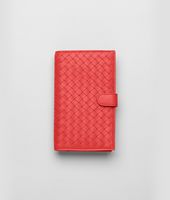 Bottega Veneta® New Red Intrecciato Nappa Continental Wallet Bottega Veneta® New Red Intrecciato Nappa Continental Wallet