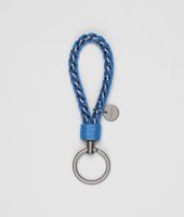 Bottega Veneta® Électrique Intrecciato Ayers Livrea Key Ring Bottega Veneta® Électrique Intrecciato Ayers Livrea Key Ring