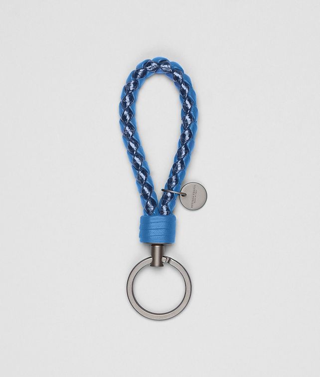 BOTTEGA VENETA Électrique Intrecciato Ayers Livrea Key Ring Keyring or Bracelets E fp