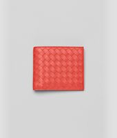 Bottega Veneta® Portemonnaie aus VN-Leder Intrecciato New Red Bottega Veneta® Portemonnaie aus VN-Leder Intrecciato New Red