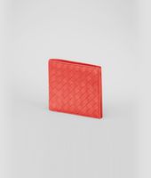 Bottega Veneta® Portemonnaie aus VN-Leder Intrecciato New Red Bottega Veneta® Portemonnaie aus VN-Leder Intrecciato New Red