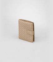 Bottega Veneta® Walnut Intrecciato Nappa French Flap Wallet Bottega Veneta® Walnut Intrecciato Nappa French Flap Wallet