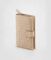 Bottega Veneta® Walnut Intrecciato Nappa Continental Wallet Bottega Veneta® Walnut Intrecciato Nappa Continental Wallet