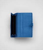Bottega Veneta® Électrique Intrecciato Nappa Continental Wallet Bottega Veneta® Électrique Intrecciato Nappa Continental Wallet