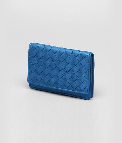 BOTTEGA VENETA - Kartenetui aus Nappaleder Intrecciato Électrique