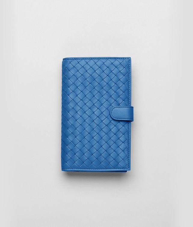 BOTTEGA VENETA Continental Portemonnaie aus Nappaleder Intrecciato Électrique Continental Portemonnaie D fp