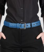 Bottega Veneta® Électrique Intrecciato Nappa Belt Bottega Veneta® Électrique Intrecciato Nappa Belt