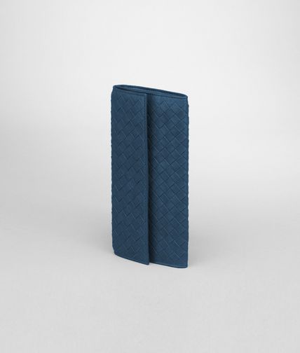 BOTTEGA VENETA - Électrique Intrecciato Washed Lambskin Continental Wallet