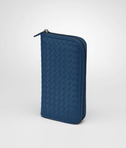 BOTTEGA VENETA - Électrique Intrecciato VN Zip Around Wallet