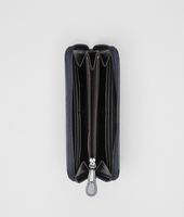 Bottega Veneta® Prusse Nero Intreccio Scolpito Spazzolato Zip Around Wallet Bottega Veneta® Prusse Nero Intreccio Scolpito Spazzolato Zip Around Wallet