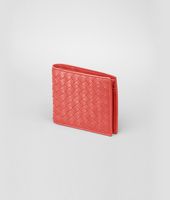 Bottega Veneta® New Red Intrecciato VN Wallet Bottega Veneta® New Red Intrecciato VN Wallet