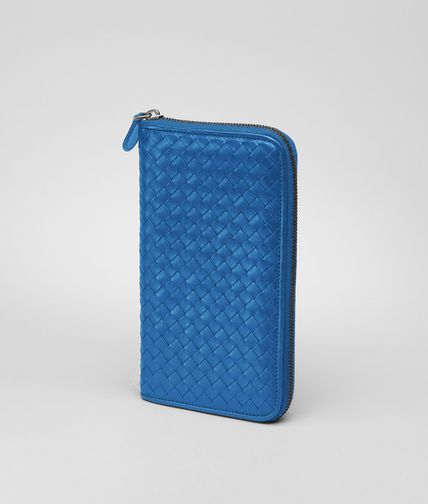 BOTTEGA VENETA - Électrique Intrecciato VN Zip Around Wallet