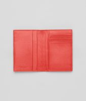 Bottega Veneta® New Red Intrecciato VN Card Case Bottega Veneta® New Red Intrecciato VN Card Case