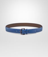 Bottega Veneta® Gürtel aus VN-Leder Intrecciato Électrique Bottega Veneta® Gürtel aus VN-Leder Intrecciato Électrique