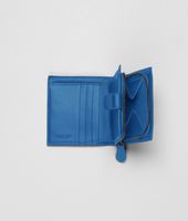 Bottega Veneta® Électrique Intrecciato Nappa French Flap Wallet Bottega Veneta® Électrique Intrecciato Nappa French Flap Wallet