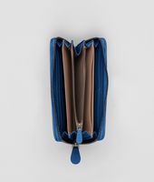 Bottega Veneta® Électrique Intrecciato Nappa Zip Around Wallet Bottega Veneta® Électrique Intrecciato Nappa Zip Around Wallet