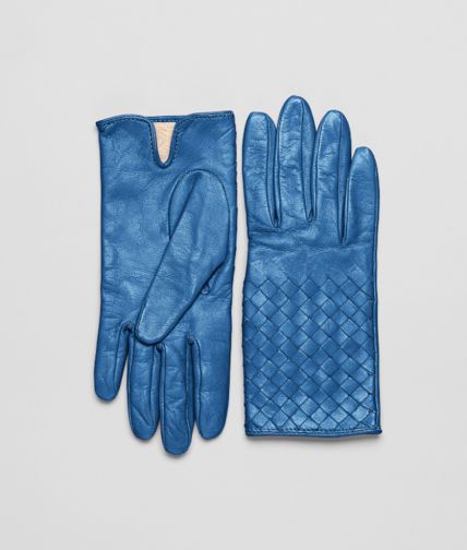BOTTEGA VENETA - Handschuhe aus weichem Nappaleder Électrique