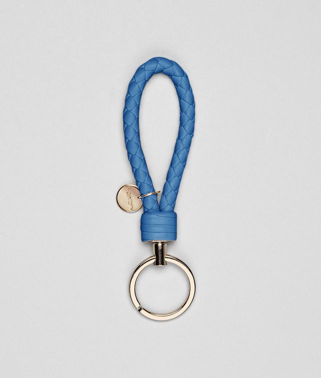 BOTTEGA VENETA Électrique Intrecciato Nappa Key Ring Keyring or Bracelets E fp