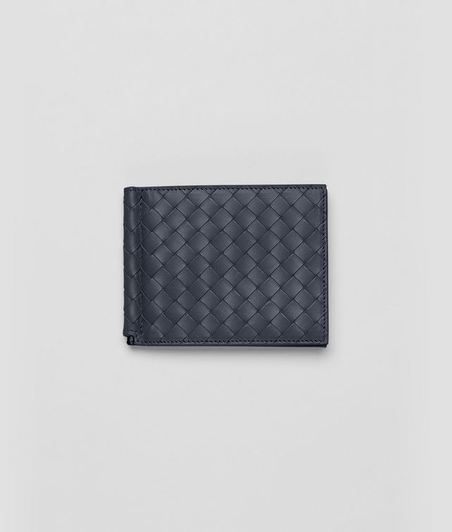 BOTTEGA VENETA Prusse Intrecciato Vachette Wallet Bi-fold Wallet U fp