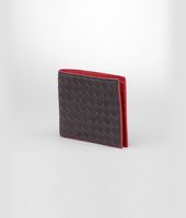 Bottega Veneta® Moro Fraise Intrecciato Washed Vintage Wallet Bottega Veneta® Moro Fraise Intrecciato Washed Vintage Wallet