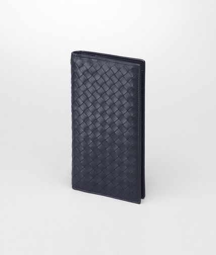 BOTTEGA VENETA - Prusse Intrecciato Vachette Continental Wallet