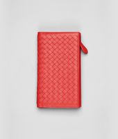 Bottega Veneta® Continental Portemonnaie aus Nappaleder Intrecciato New Red Bottega Veneta® Continental Portemonnaie aus Nappaleder Intrecciato New Red