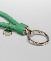Bottega Veneta® Trèfle Intrecciato Nappa Key Ring Bottega Veneta® Trèfle Intrecciato Nappa Key Ring