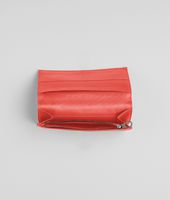 Bottega Veneta® New Red Intrecciato VN Continental Wallet Bottega Veneta® New Red Intrecciato VN Continental Wallet