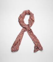 Bottega Veneta® Laquer Orange Satin Scarf Bottega Veneta® Laquer Orange Satin Scarf