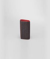 Bottega Veneta® Moro Fraise Intrecciato Washed Vintage Key Case Bottega Veneta® Moro Fraise Intrecciato Washed Vintage Key Case