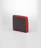 Bottega Veneta® Moro Fraise Intrecciato Washed Vintage Wallet Bottega Veneta® Moro Fraise Intrecciato Washed Vintage Wallet