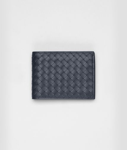 BOTTEGA VENETA - Prusse Intrecciato Vachette Wallet