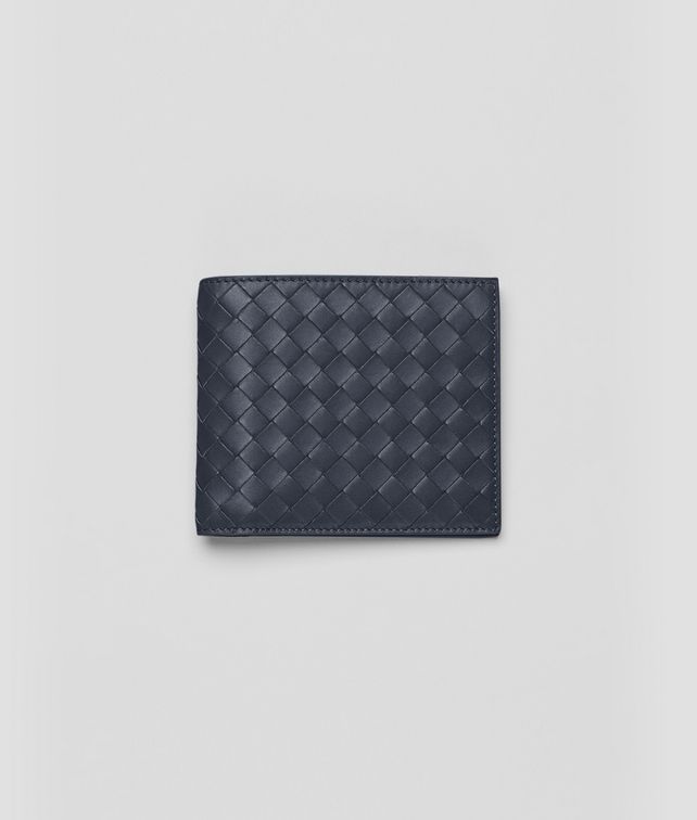 BOTTEGA VENETA Prusse Intrecciato Vachette Wallet Bi-fold Wallet U fp