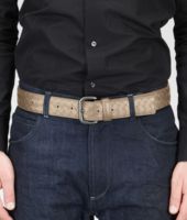 Bottega Veneta® Walnut Intrecciato VN Belt Bottega Veneta® Walnut Intrecciato VN Belt