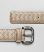 Bottega Veneta® Walnut Intrecciato VN Belt Bottega Veneta® Walnut Intrecciato VN Belt