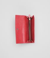 Bottega Veneta® Fraise Intrecciato Washed Lambskin Continental Wallet Bottega Veneta® Fraise Intrecciato Washed Lambskin Continental Wallet