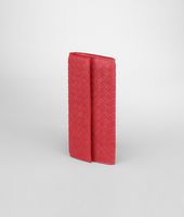 Bottega Veneta® Fraise Intrecciato Washed Lambskin Continental Wallet Bottega Veneta® Fraise Intrecciato Washed Lambskin Continental Wallet