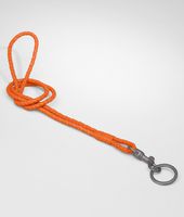Bottega Veneta® Schlüsselanhänger aus Nappaleder Intrecciato Tangerine Bottega Veneta® Schlüsselanhänger aus Nappaleder Intrecciato Tangerine