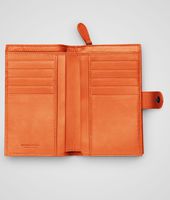 Bottega Veneta® Tangerine Intrecciato Nappa Continental Wallet Bottega Veneta® Tangerine Intrecciato Nappa Continental Wallet